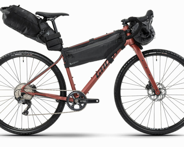 GHOST Asket AL Advanced EQ Metallic Rusted Dark Red/Black Matt