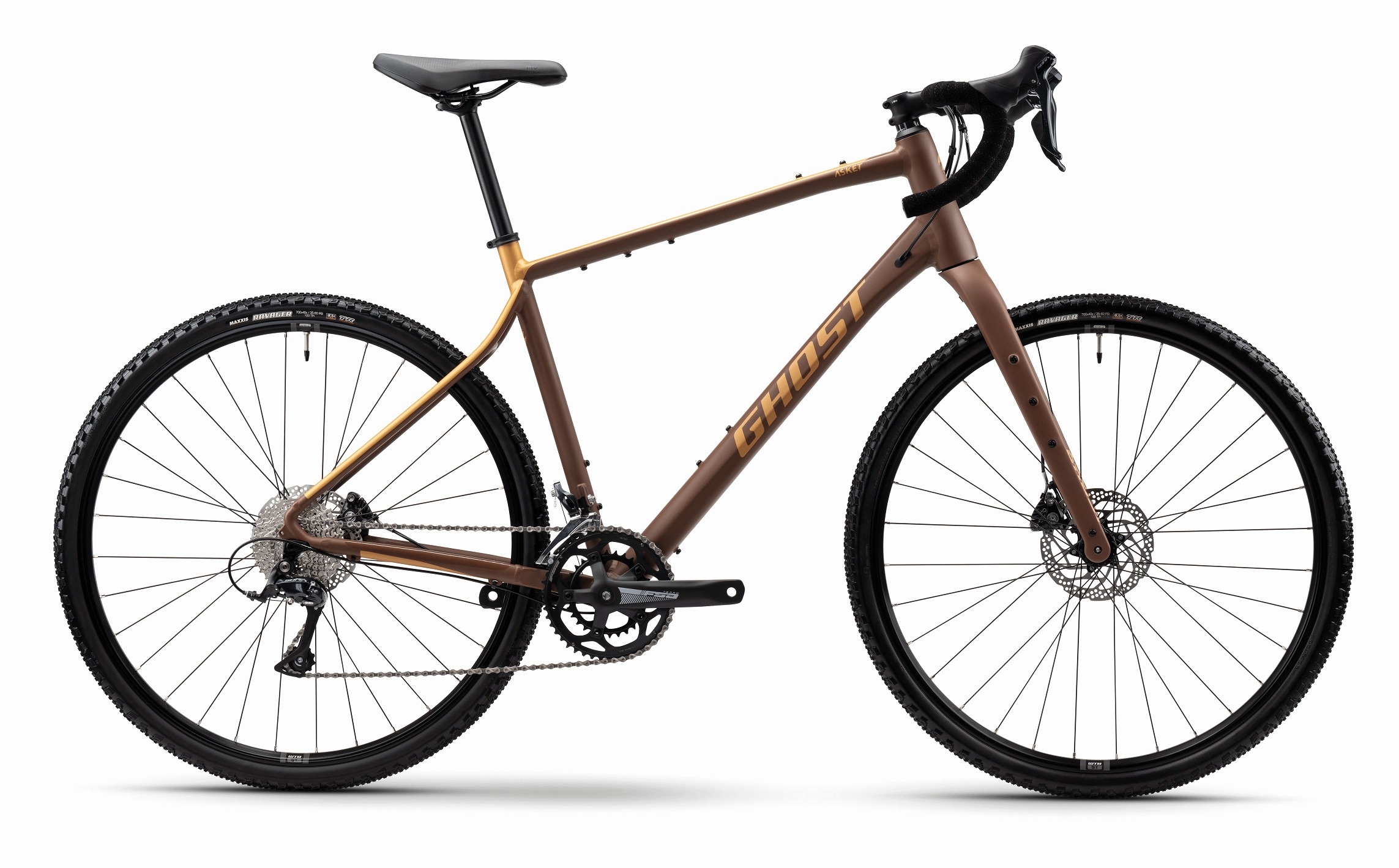 GHOST Asket AL Brown/Metallic Light Beige Matt