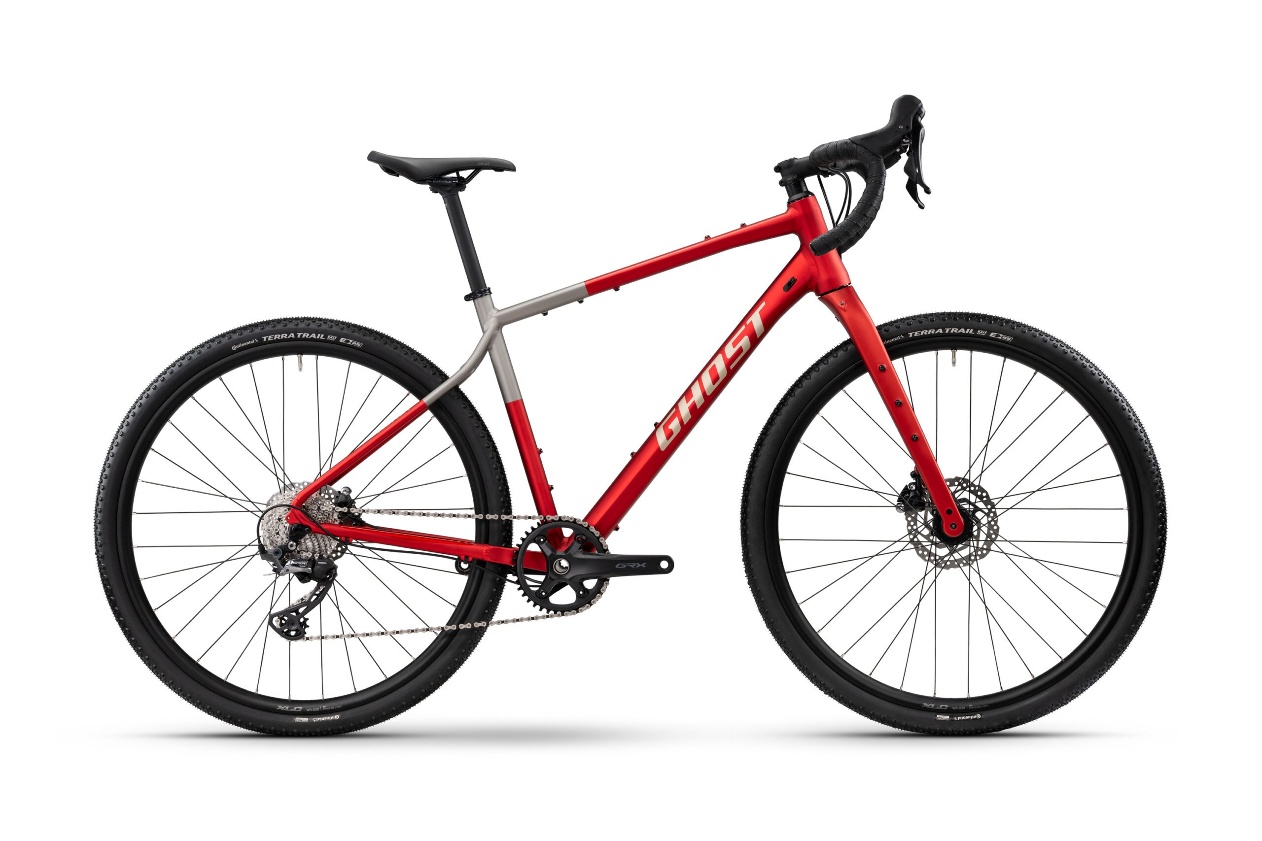 GHOST Asket Deep Crimson/Gunmetal Grey Matt