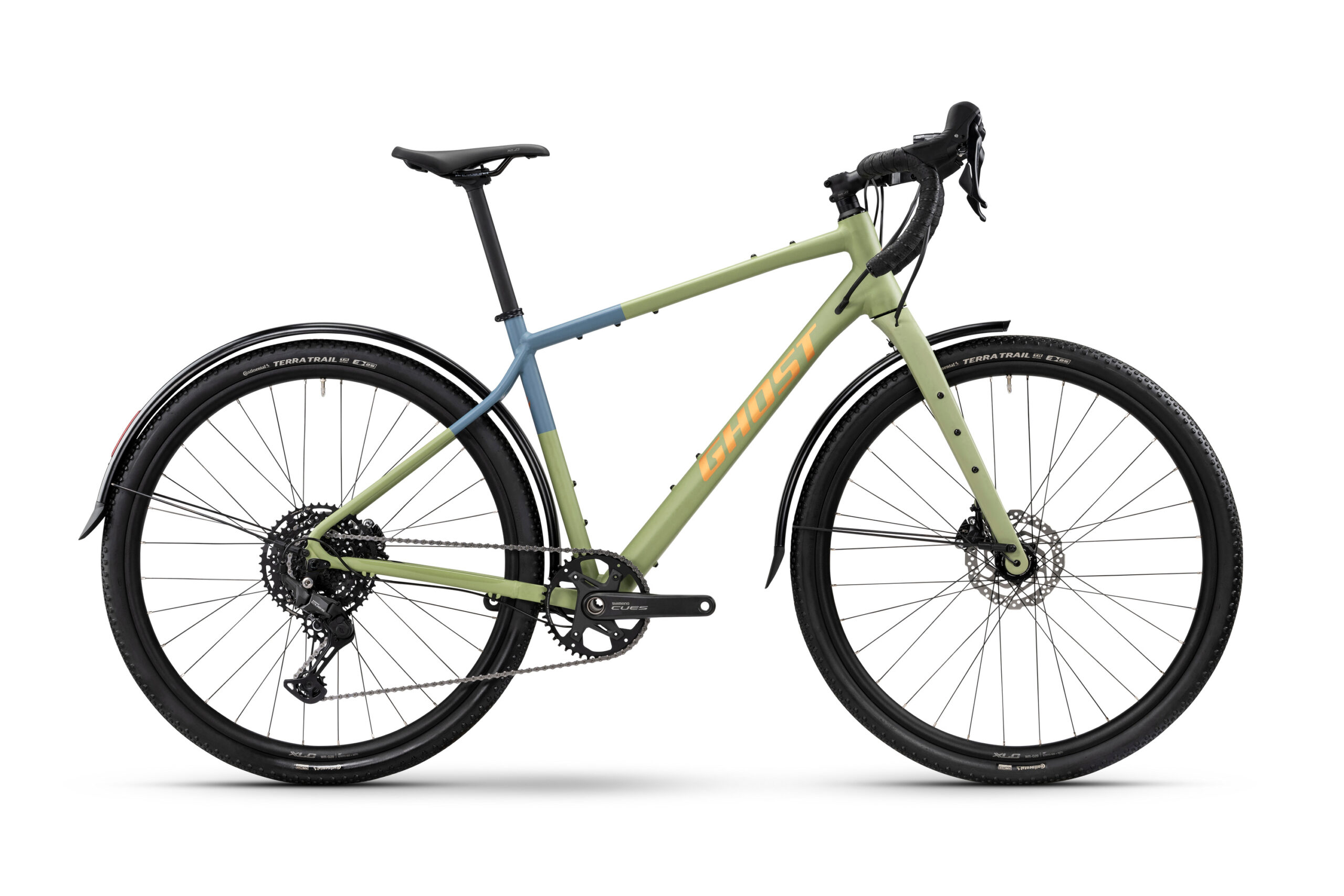 GHOST Asket EQ Olive Drab/Midnight Teal Matt