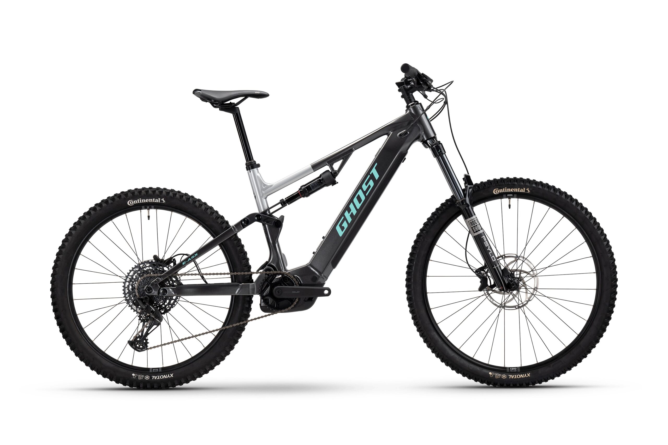 GHOST E-ASX Universal Blazing Black/Misty Grey