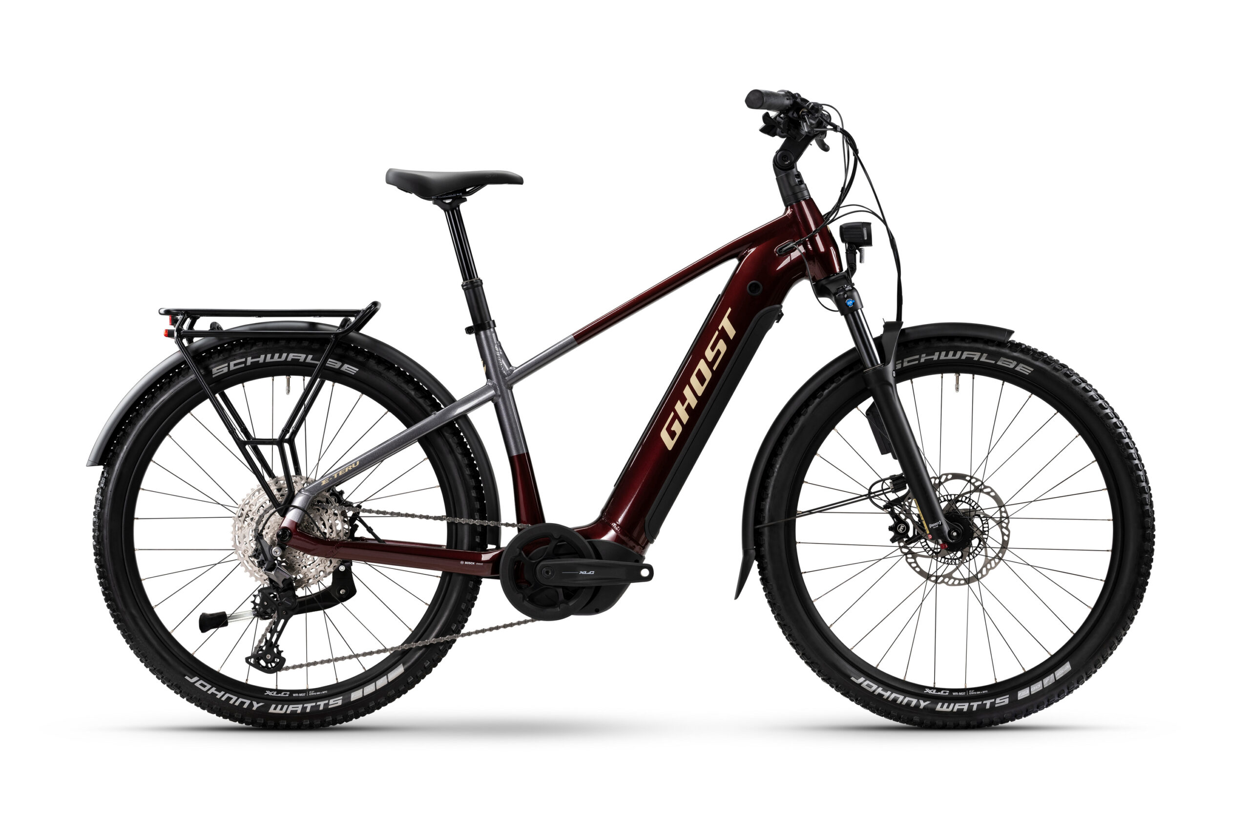 GHOST E-Teru Pro EQ ABS Cocoa Bean/Graphite Noir Glossy