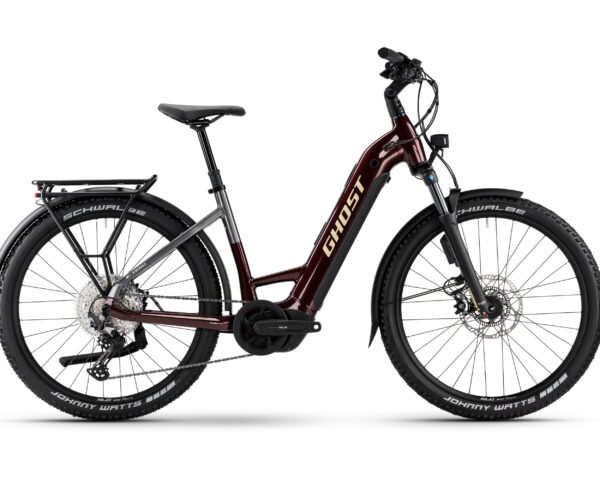 GHOST E-Teru Pro EQ ABS Low Cocoa Bean/Graphite Noir Glossy