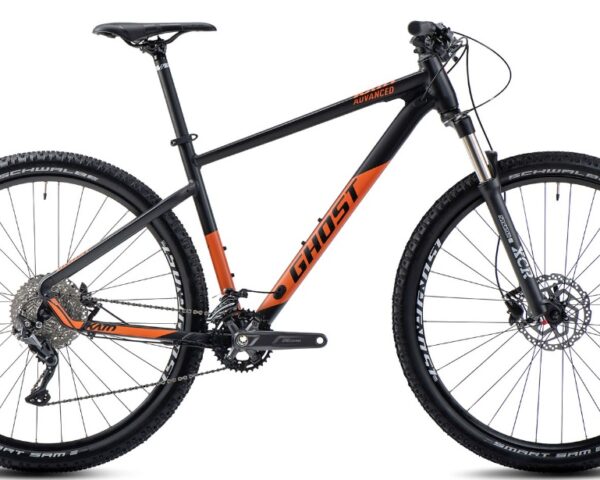 GHOST Kato Advanced 29 Black/Monarch Orange Matt