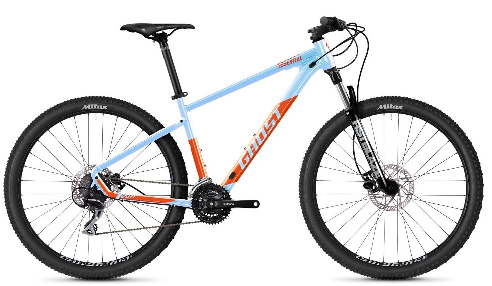 GHOST Kato Essential 27.5 Baby Blue Pearl/Dark Orange