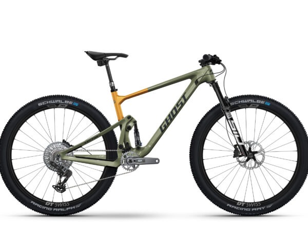 GHOST Lector FS Pro Olive Grey/Amber Blaze Glossy