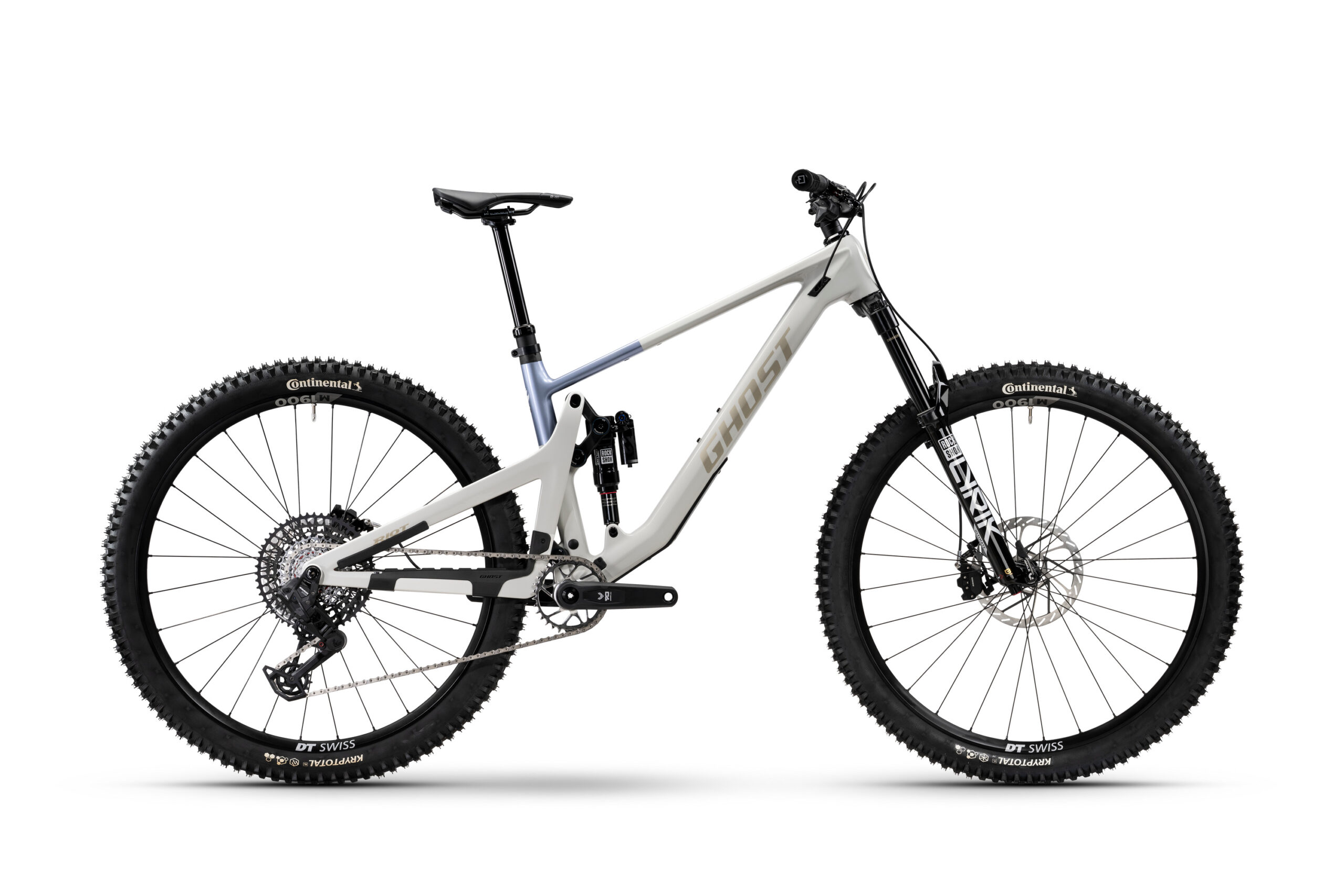 Ghost Riot Trail CF Full Party Silver Stone/Ocean Blue Glossy