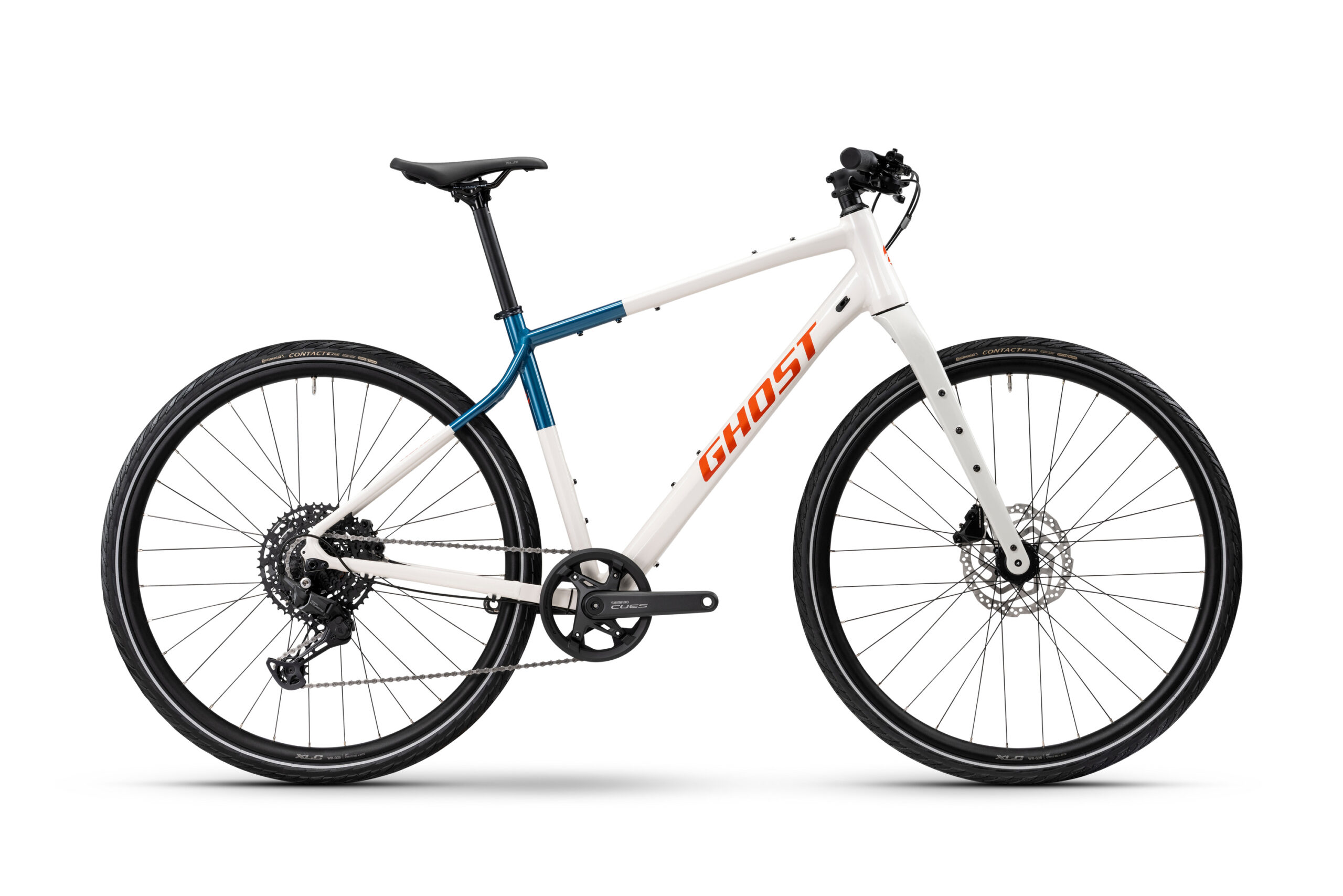 GHOST Urban Asket White/Deep Sea Blue Glossy