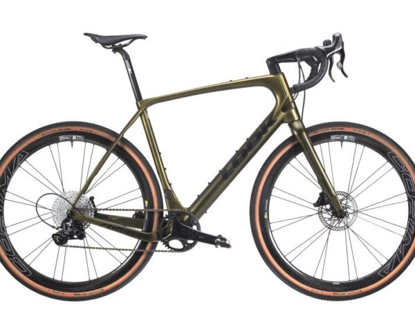 LOOK 765 Gravel RS Ekar 1x13 Metallic Hope Green Satin / Corima Essentia 40