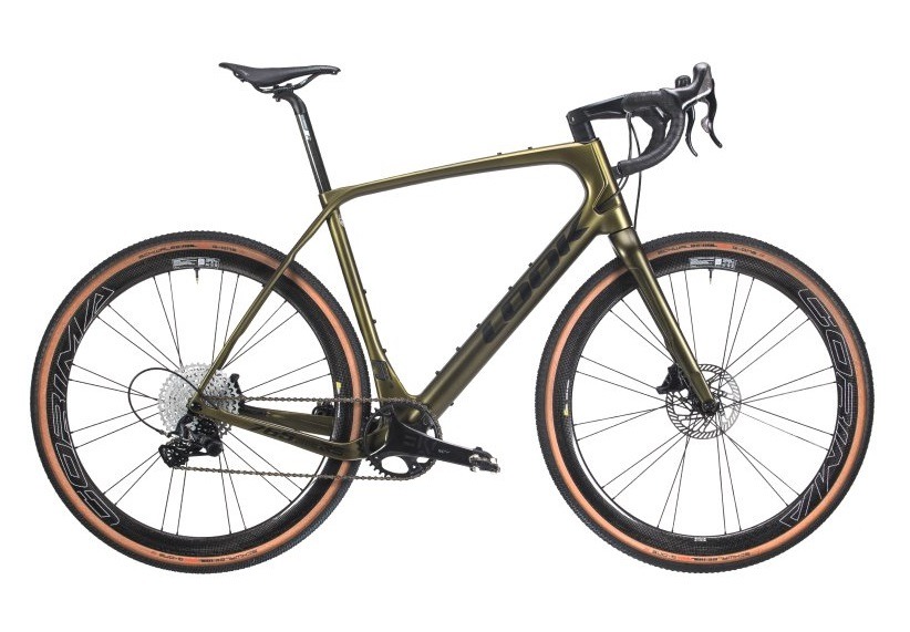 LOOK 765 Gravel RS Ekar 1x13 Metallic Hope Green Satin / Corima Essentia 40