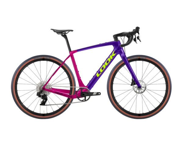 LOOK 765 Gravel RS Apex AXS 1x12 Purple Pink / Fulcrum Rapid Red 500