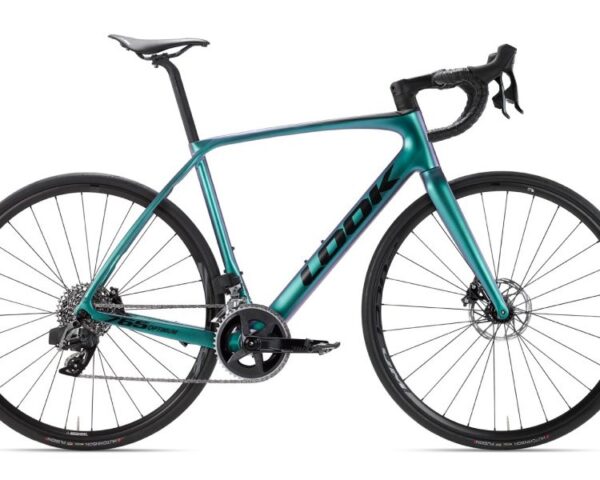 LOOK 765 Optimum 2 Rival eTap AXS Chameleon Green Blue / Fulcrum Racing 900