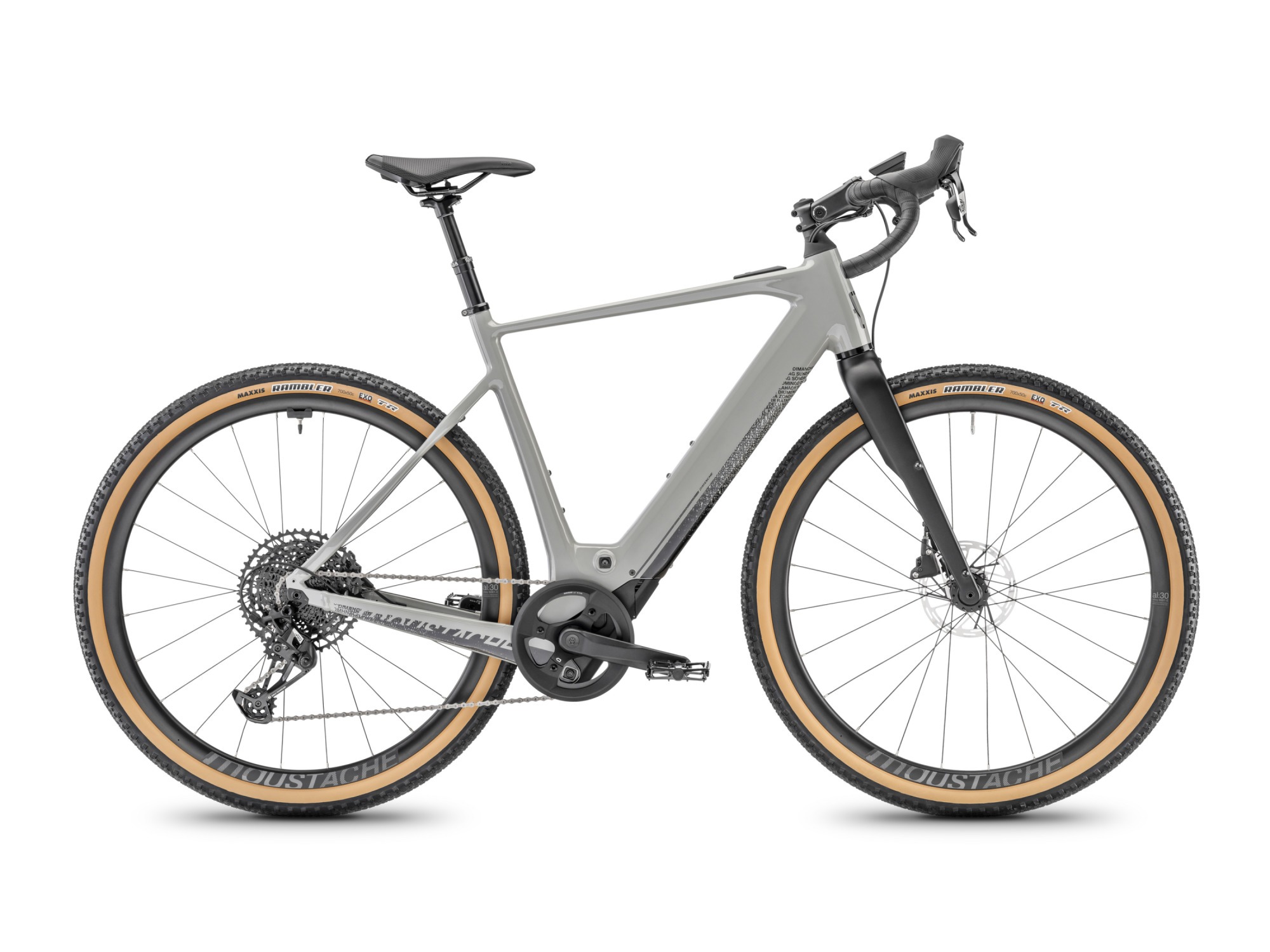 MOUSTACHE Samedi Dimanche 29.4 Gravel Pebble Grey