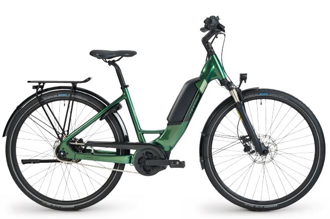 STEVENS E-Courier Forma Electric Blue Green