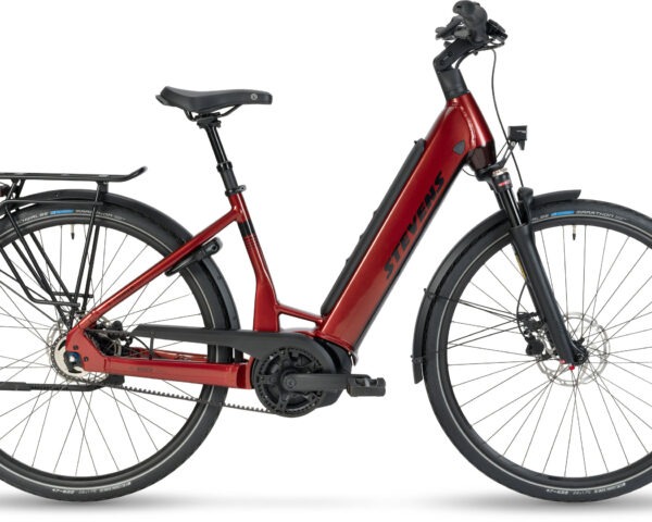 STEVENS E-Courier Luxe Forma Burgundy